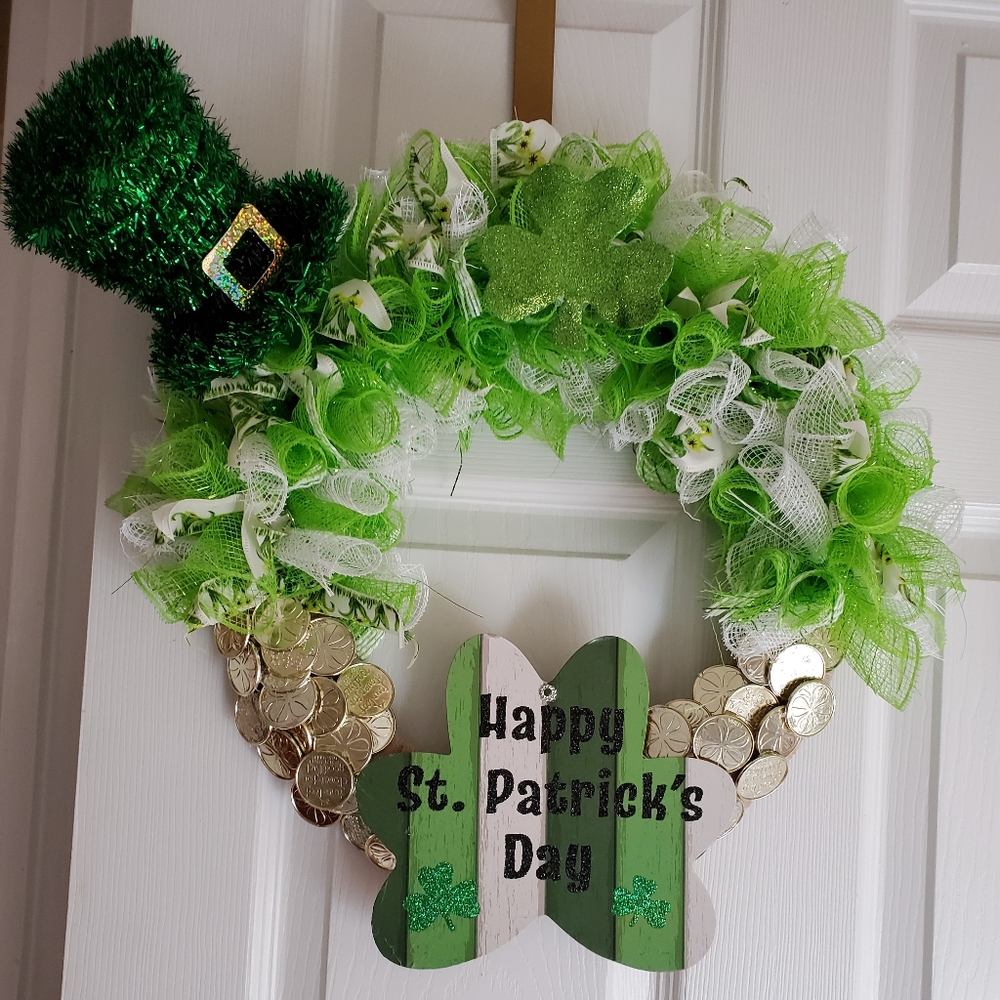 💥FALL SALE💥Handmade With Love By The Smith Sisters ♥️ St, Pattys  Wreath